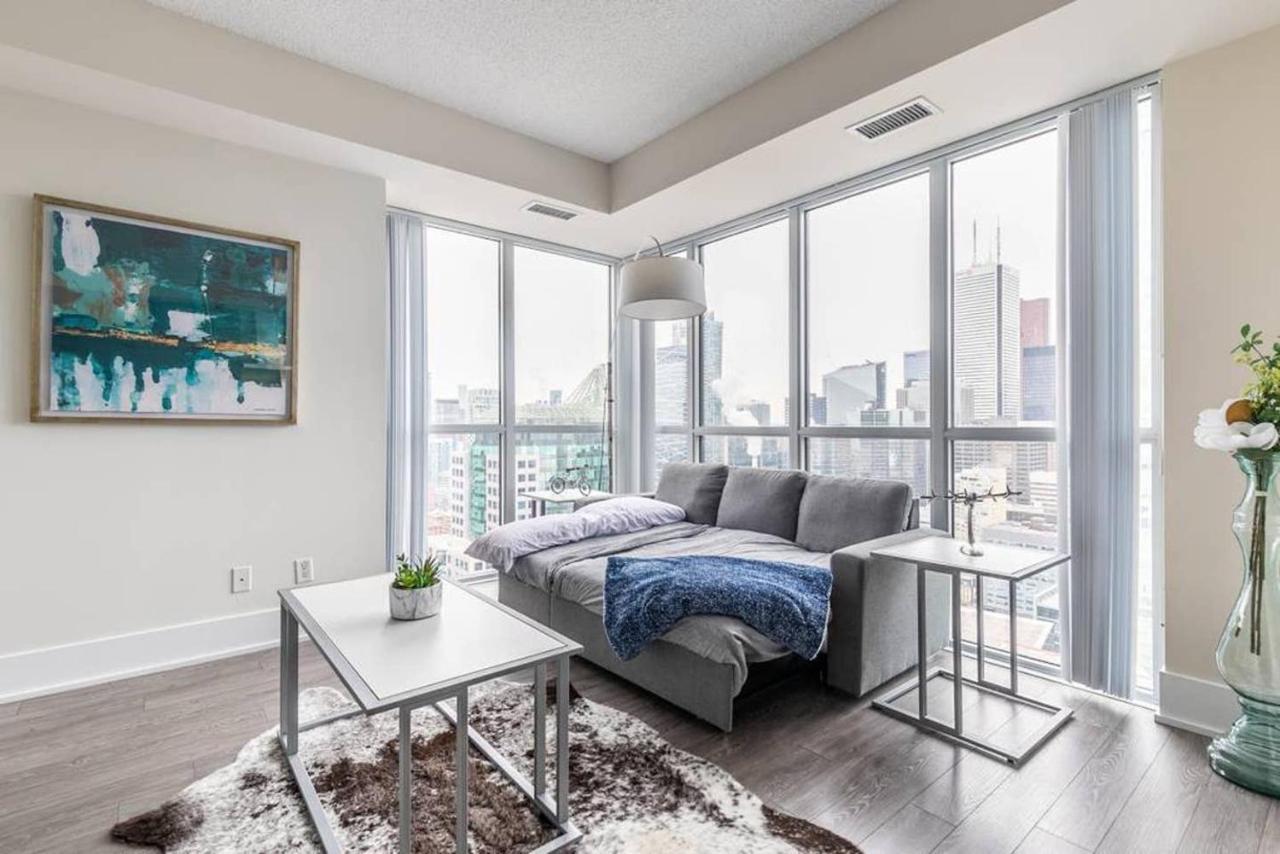 Stunning Views Of Downtown - Luxury High Rise With King Bed! Vila Toronto Exterior foto