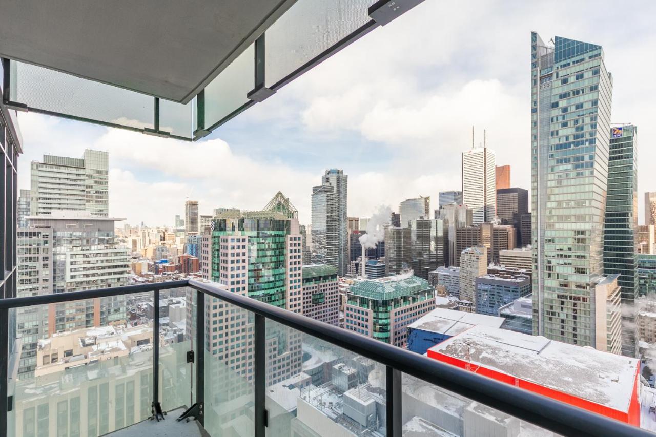 Stunning Views Of Downtown - Luxury High Rise With King Bed! Vila Toronto Exterior foto